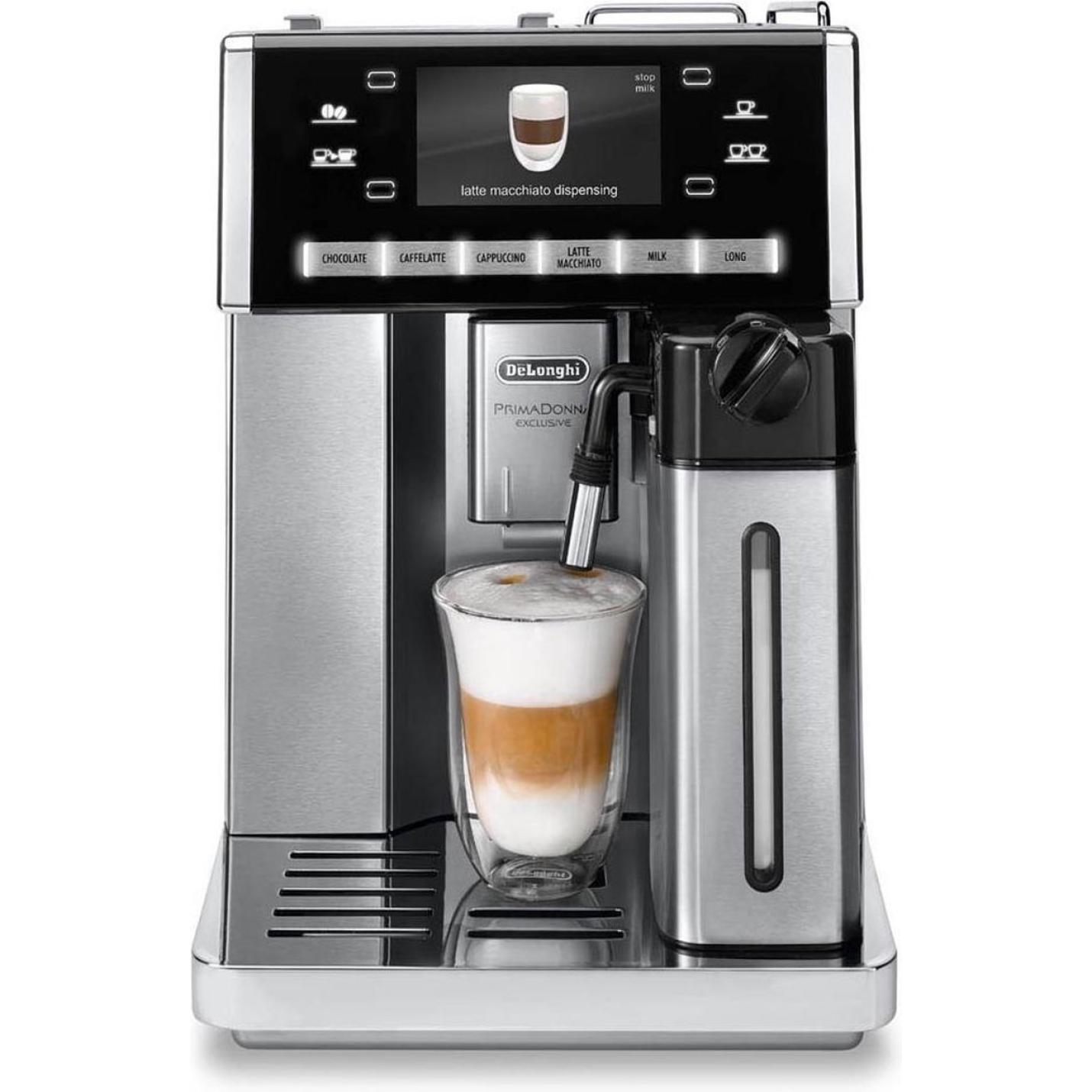 Prima donna discount delonghi coffee machine